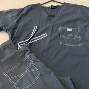 Blue Sky Scrubs Charcoal Grey